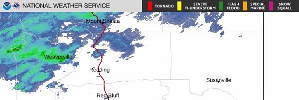 Northern California weather radar
